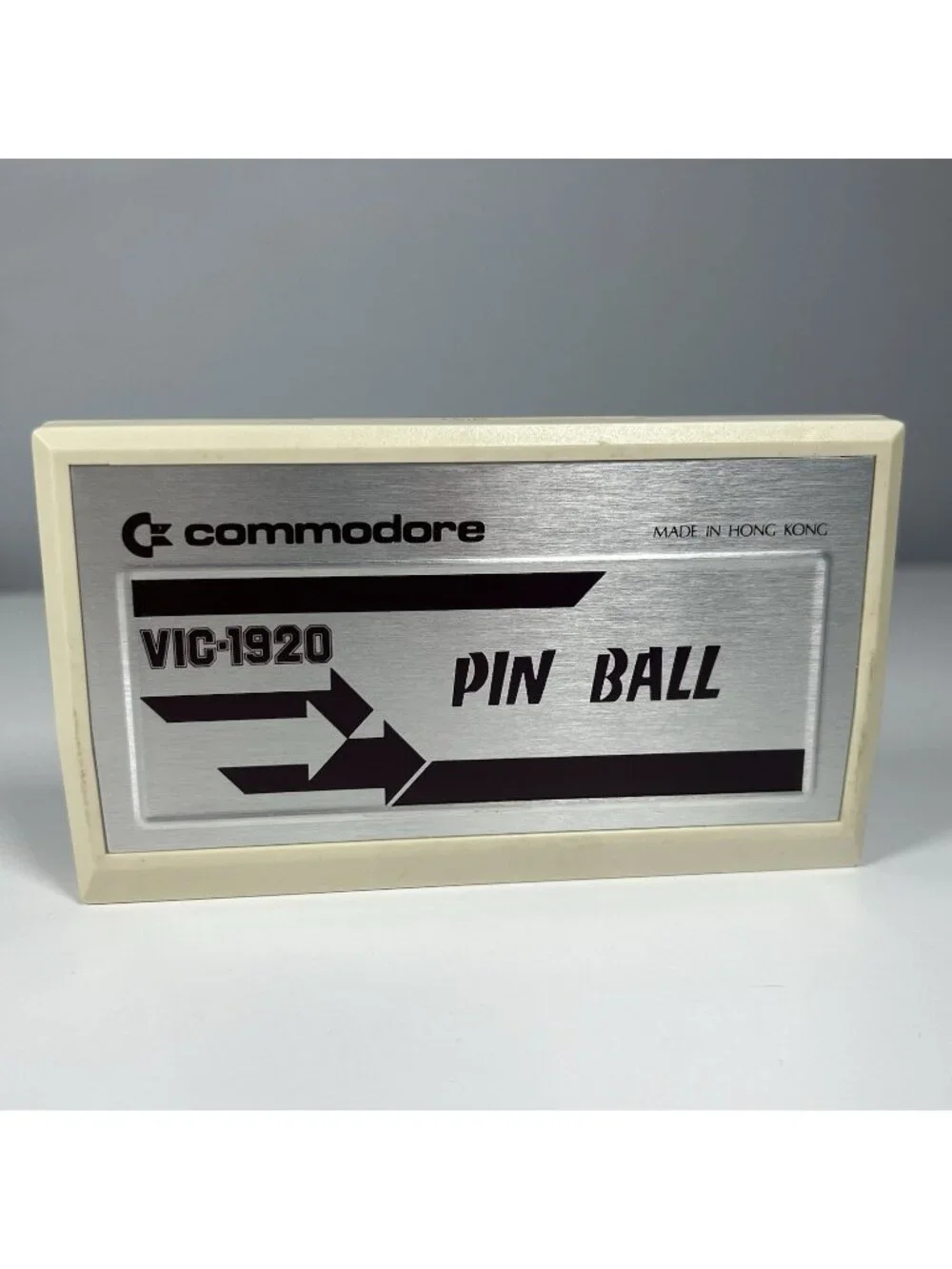 Vintage Commodore VIC-20 Pin Ball VIC-1920 Game Cartridge Untested